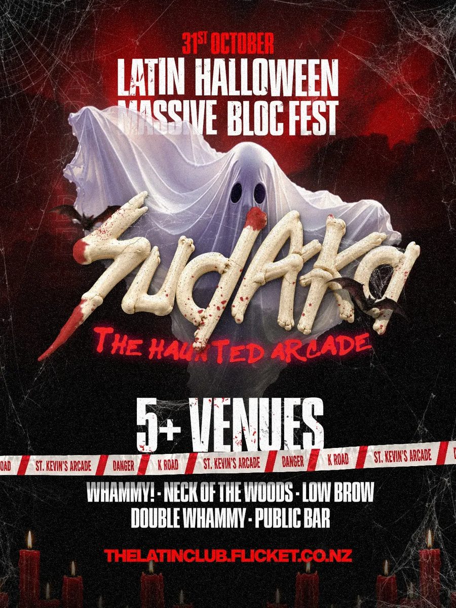 Source image — Sudaka: Latin Halloween Bloc Fest — Neck of The Woods