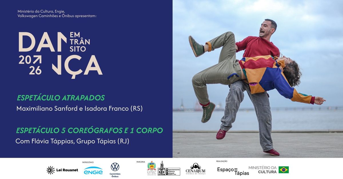 Bild der Quelle — Dança em Trânsito 2026 | Grupo Tápias e Maximiliano Sanford & Isadora Franco