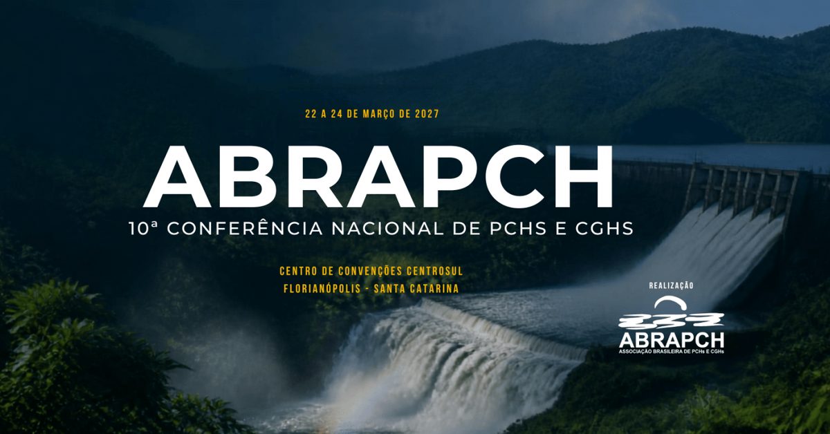 Bild der Quelle — 10ª Conferência Nacional de PCHs e CGHs 2027