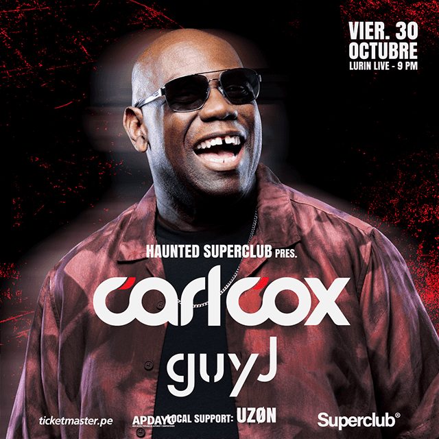 Imagem da fonte — Carl Cox — Agenda de shows 2026–2027
