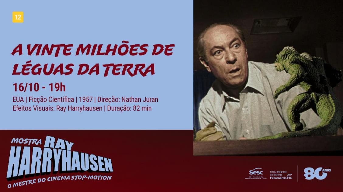 Immagine della fonte — MOSTRA RAY HARRYHAUSEN – O MESTRE DO CINEMA STOP-MOTION: A VINTE MILHÕES DE LÉGUAS DA TERRA