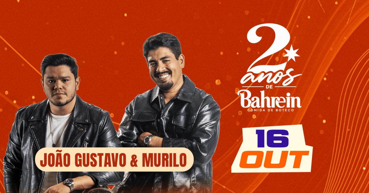 Imagen de la fuente — 16.10 | João Gustavo e Murilo