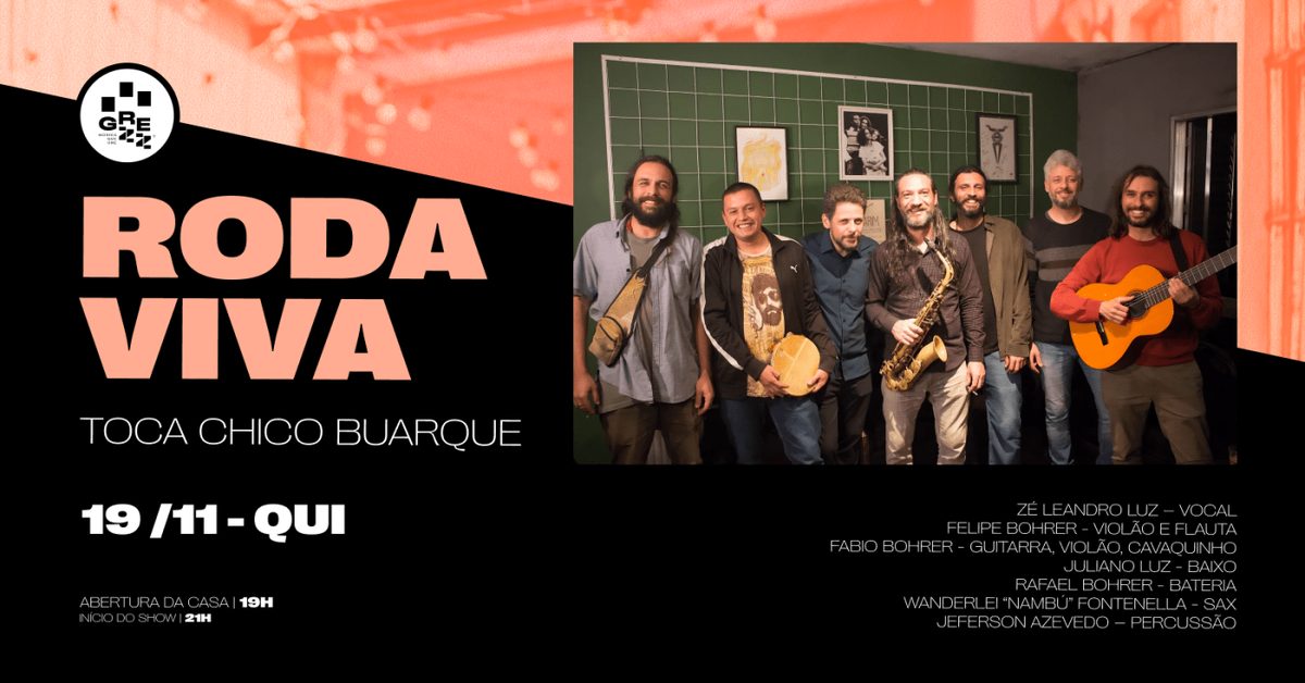 Imagem da fonte — Roda Viva toca Chico Buarque