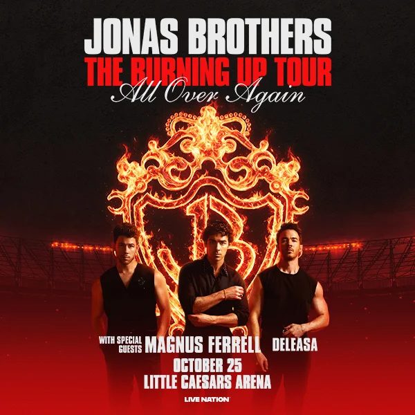 Bild der Quelle — Jonas Brothers — The Burning Up Tour All Over Again