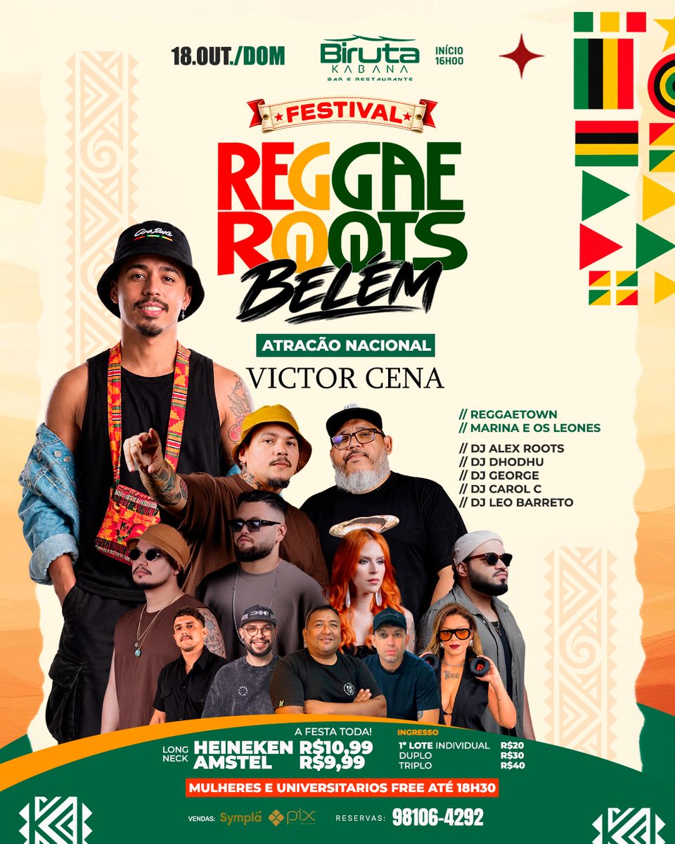 Afbeelding van de bron — FESTIVAL REGGAE ROOTS BELÉM
