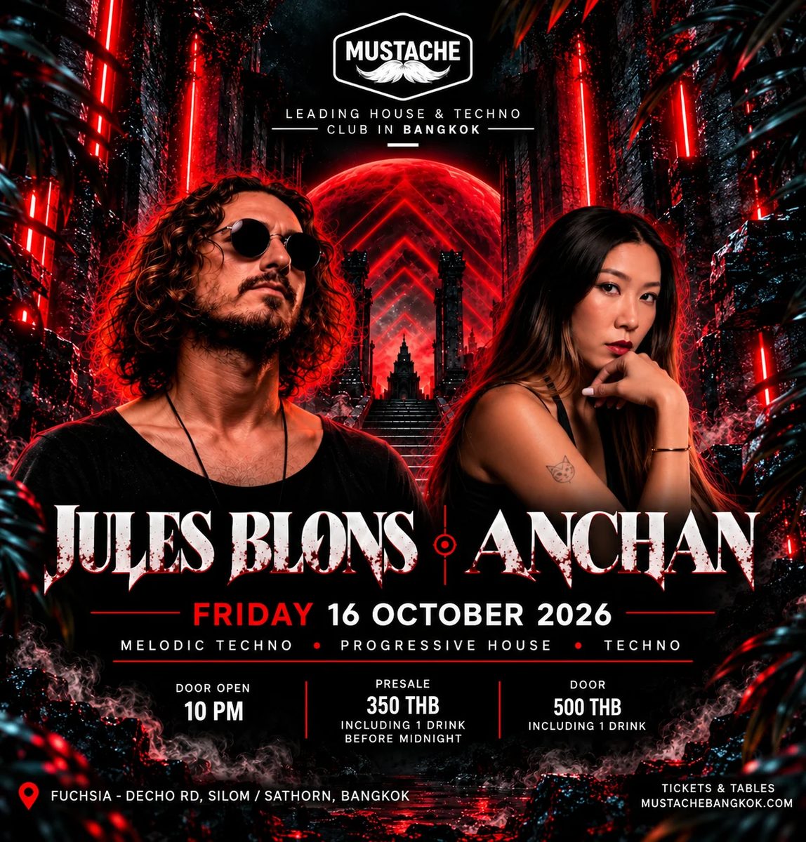 Image de la source — Jules Blons and Anchan | Friday 16 October 2026