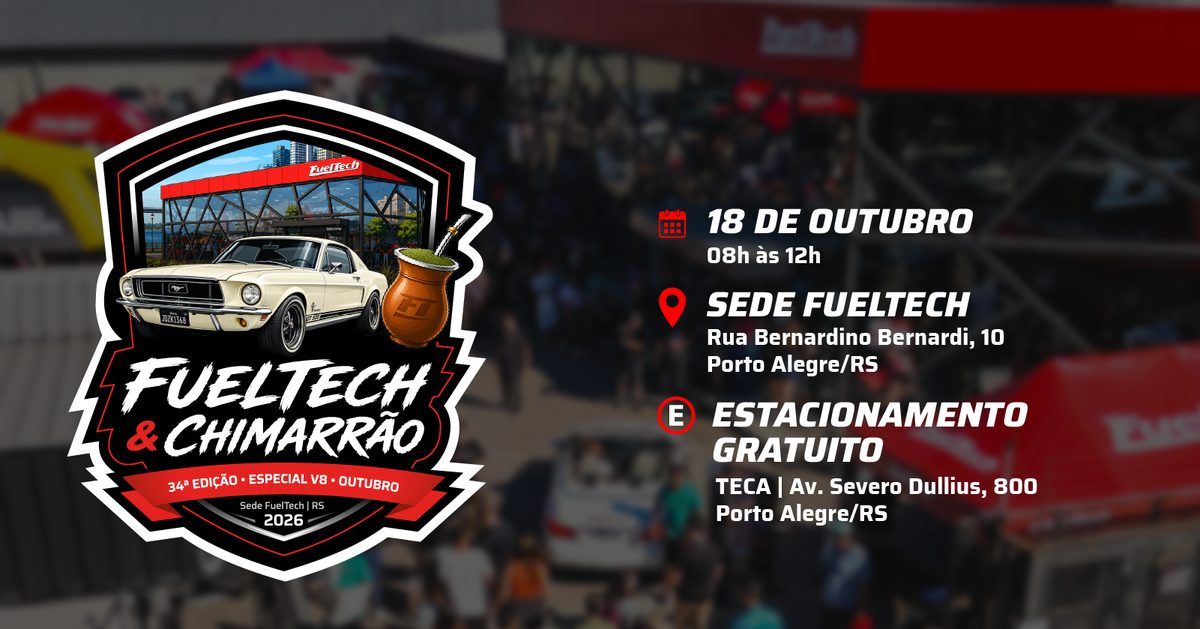 Imagen de la fuente — 34° FuelTech & Chimarrão | Especial V8