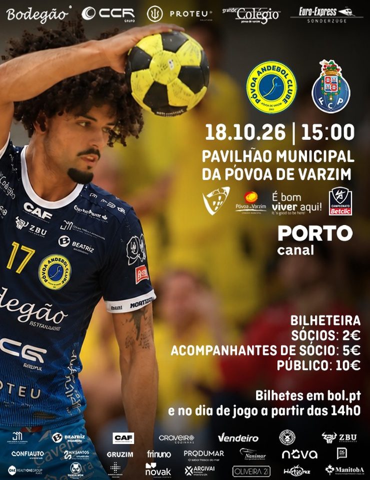 Image de la source — Póvoa AC x FC Porto | Campeonato Betclic Masculino J9