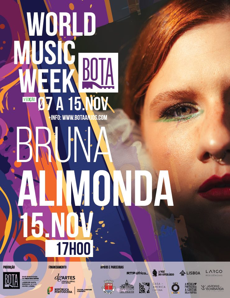 Imagem da fonte — Bruna Alimonda - V World Music Week - BOTA