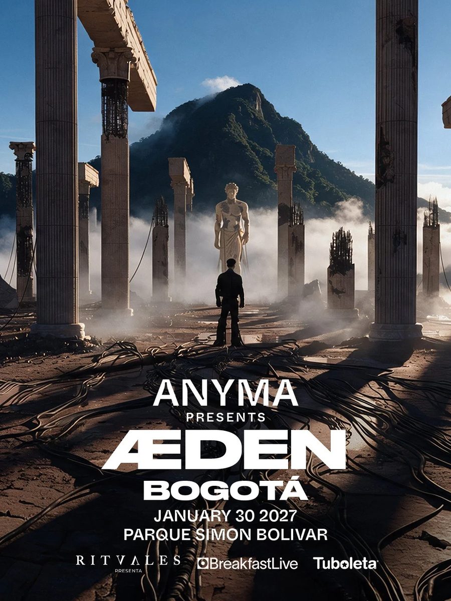 Imagem da fonte — Anyma - ÆDEN World Tour 2026 Bogotá