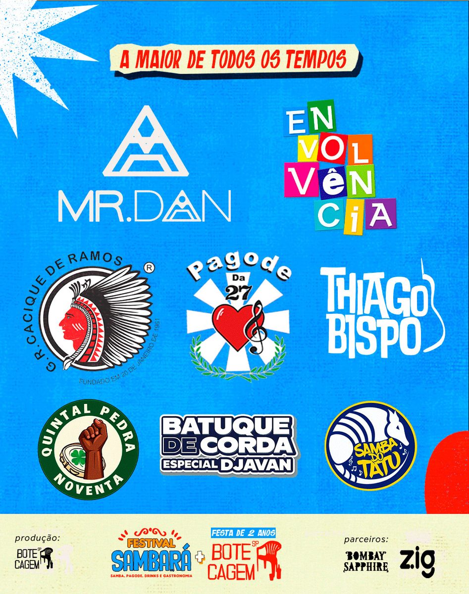 Imagem da fonte — Festival Sambará - 2 anos de Botecagem SP