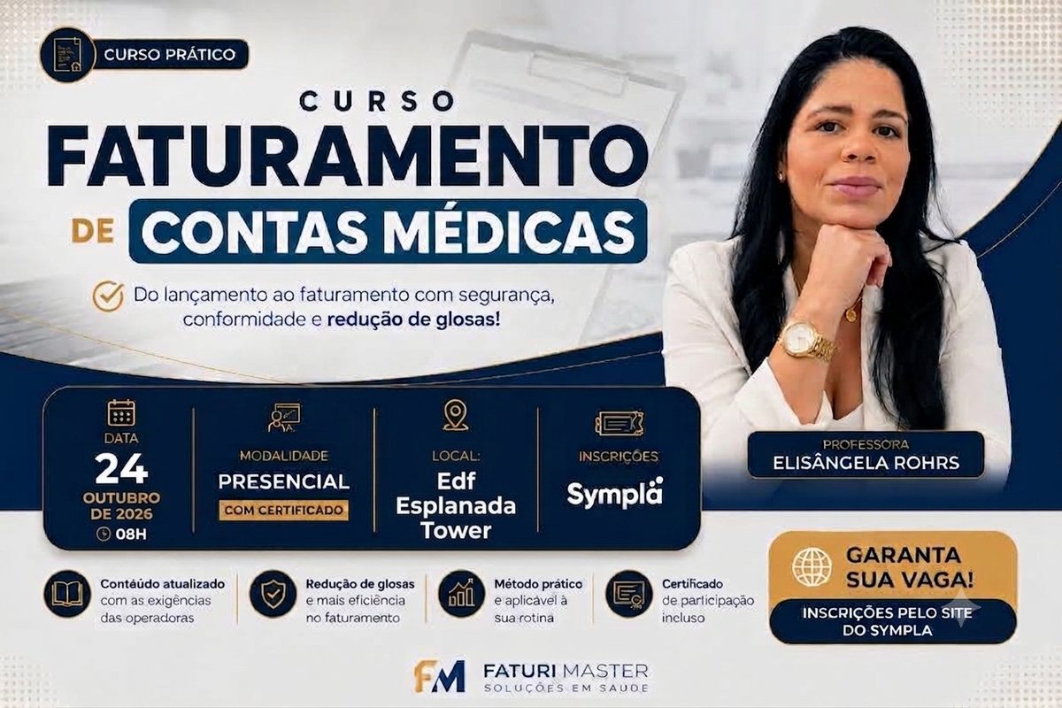 Bild der Quelle — FATURAMENTO DE CONTAS MÉDICAS- Presencial - Salvador/Ba