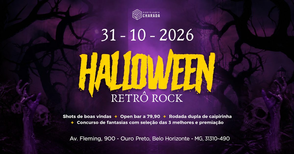 Bild der Quelle — HALLOWEEN RETRO ROCK CHARADA PUB FLEMING