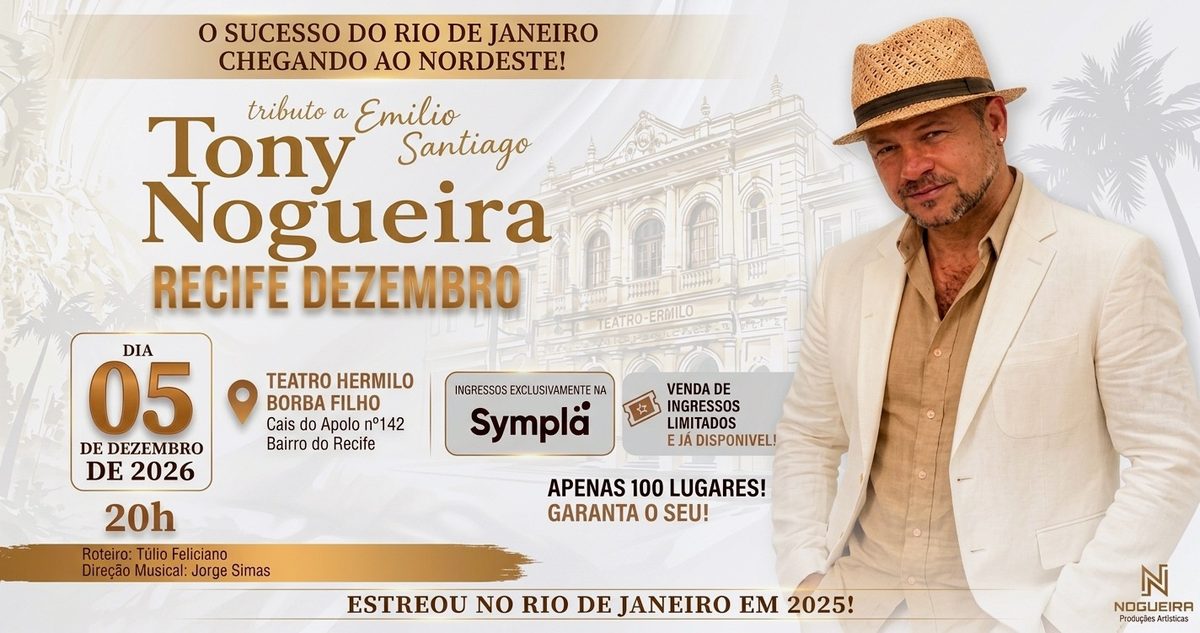Imagem da fonte — Tony Nogueira - Tributo a Emílio Santiago