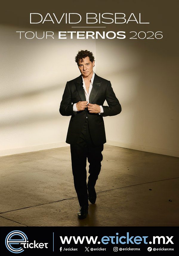 Imagem da fonte — DAVID BISBAL TOUR ETERNOS 2026
