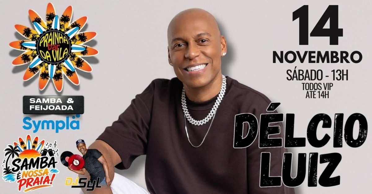 Imagen de la fuente — Délcio Luiz no Prainha da Vila!!! (14/11)