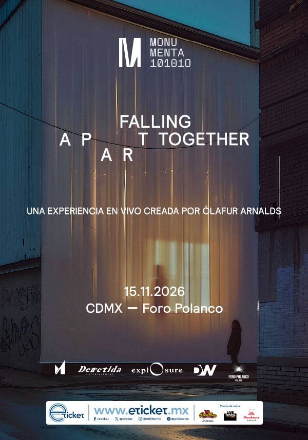 Imagem da fonte — ÓLAFUR ARNALDS PRESENTA FALLING APART TOGETHER TOUR IN MEXICO CITY