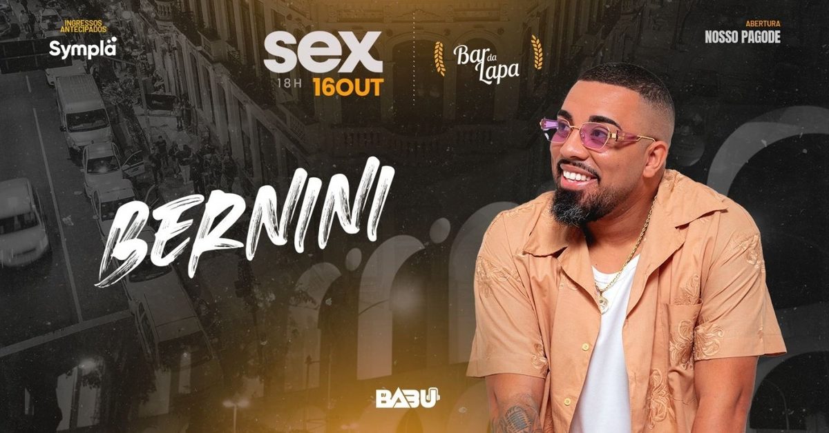 Image de la source — BERNINI NO BAR DA LAPA