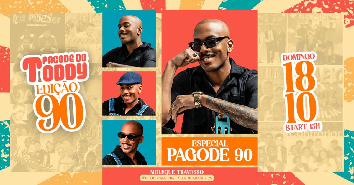 Imagem da fonte — Pagode do Toddy Especial Pagode 90