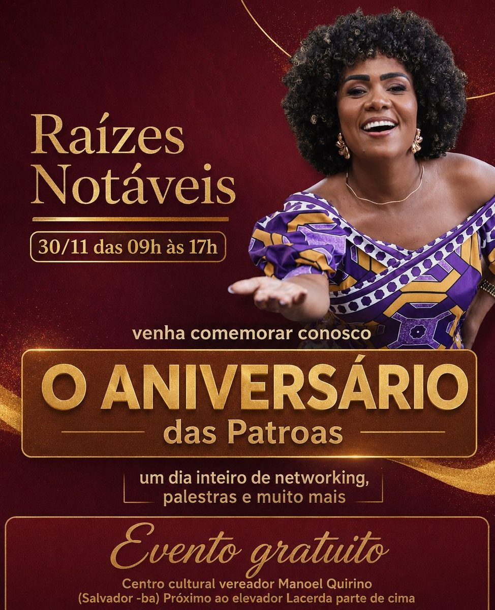 Imagem da fonte — PATROAS EM CELEBRAÇÃO - ANIVERSÁRIO DAS PATROAS