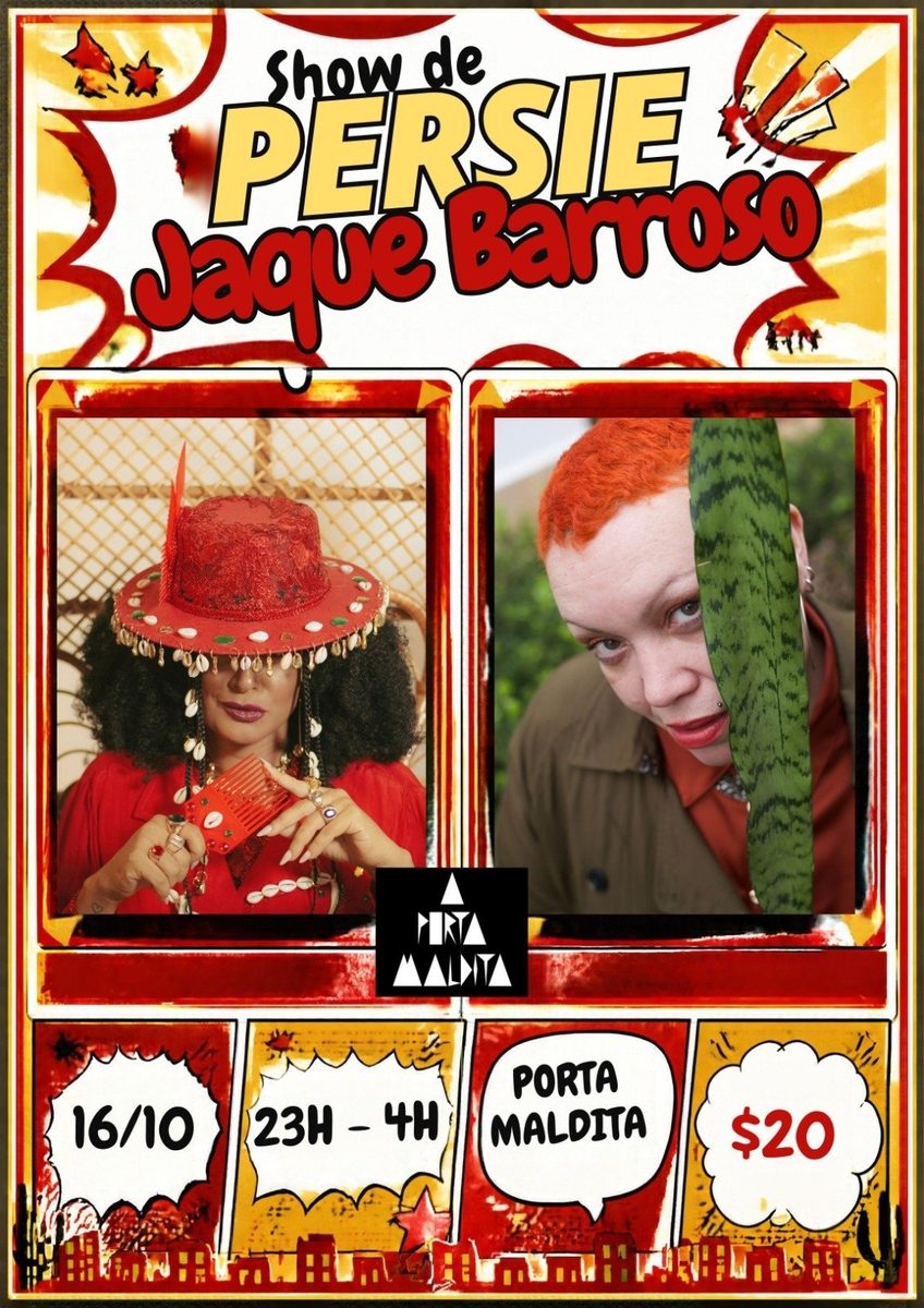 Afbeelding van de bron — A PORTA MALDITA - PERSIE + JAQUE BARROSO