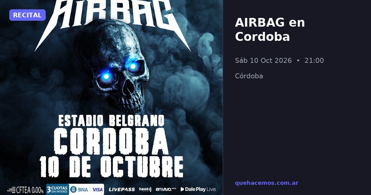 来源图片 — AIRBAG en Córdoba