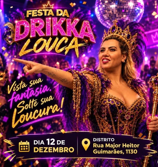 Imagem da fonte — Festa à fantasia da Drikka Louca