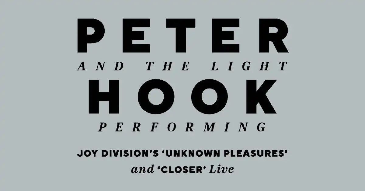 Image de la source — Peter Hook & The Light Performing