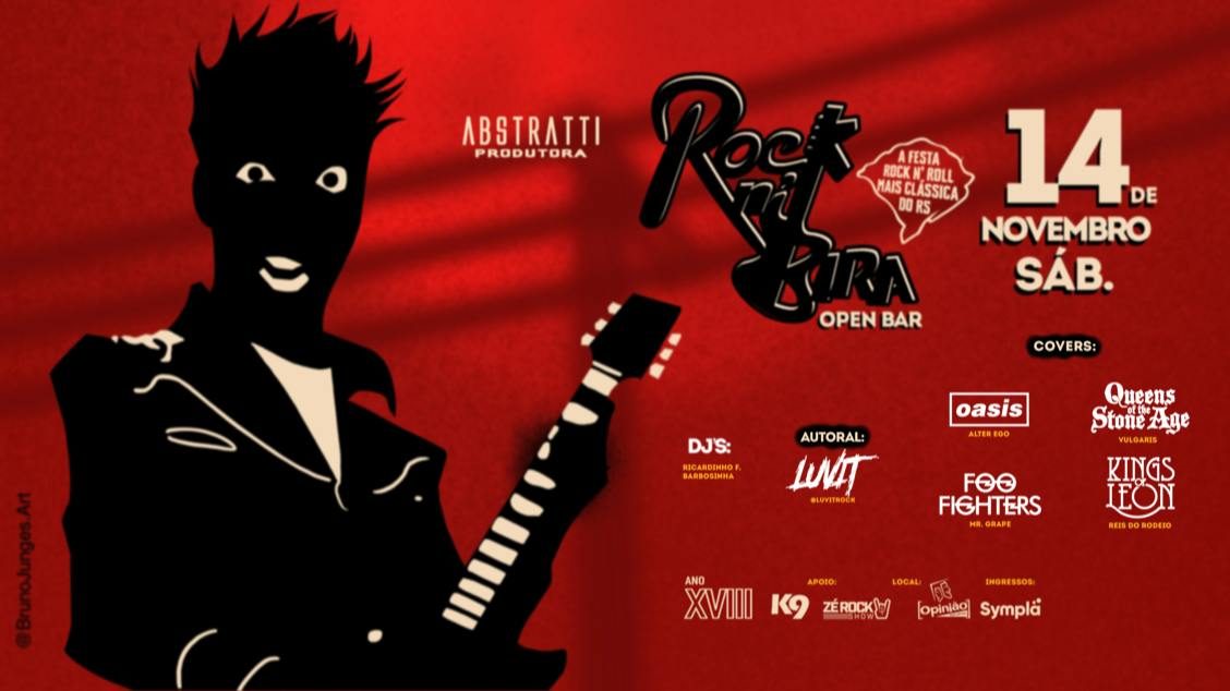 Imagem da fonte — ROCK N' BIRA OPEN BAR - 14/11/26