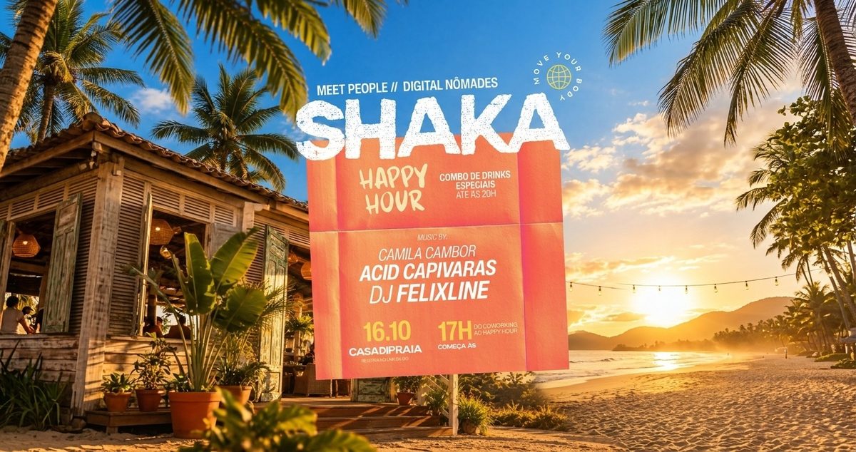 Bild der Quelle — Shaka Floripa - House Music & New Friends by the Beach