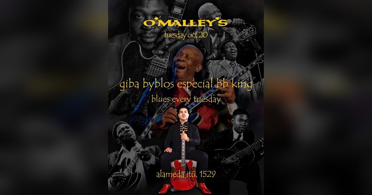 Bild der Quelle — Especial B.B. King com Giba Byblos | Blues Night