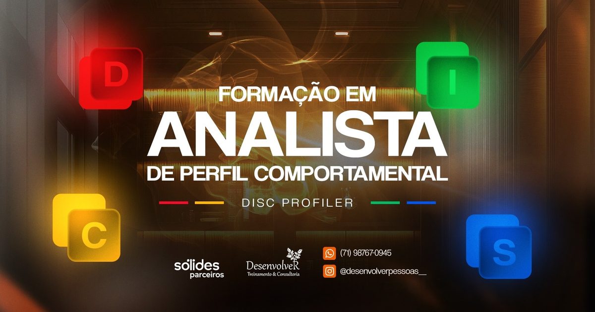 Imagem da fonte — Formação Analista Comportamental Profiler - SALVADOR