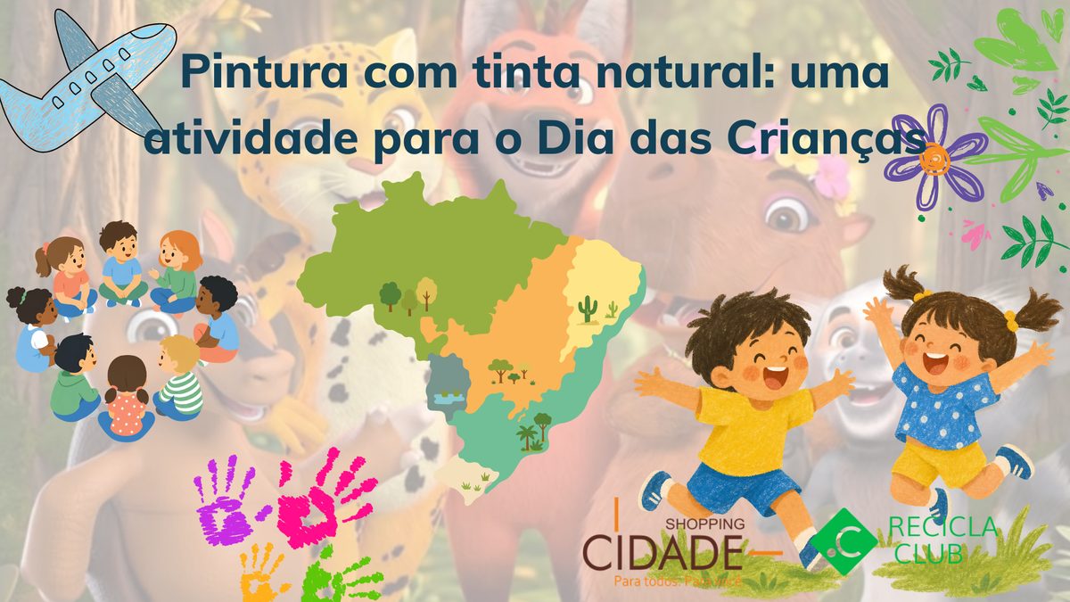 Bild der Quelle — Oficina de Pintura Natural - Dia das Crianças/ PISO GG