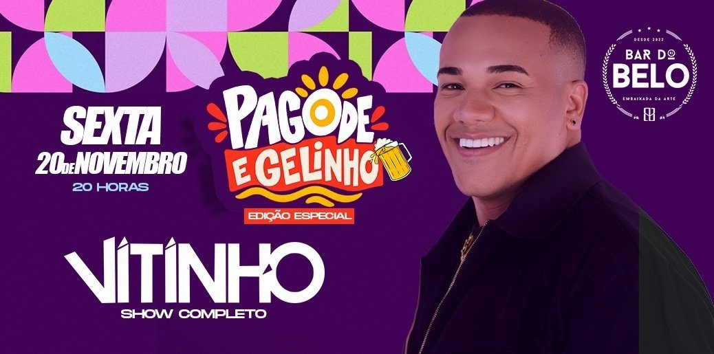 Imagem da fonte — PAGODE E GELINHO: VITINHO (EDIÇÃO ESPECIAL)