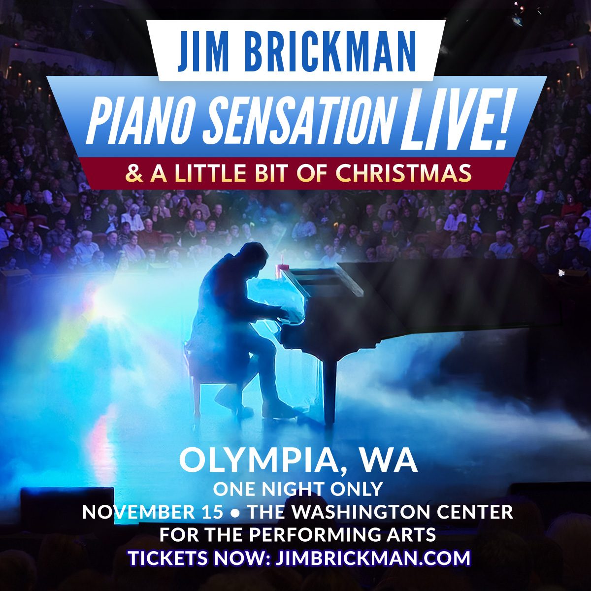 Imagem da fonte — Jim Brickman: Piano Sensation & A Little Bit of Christmas