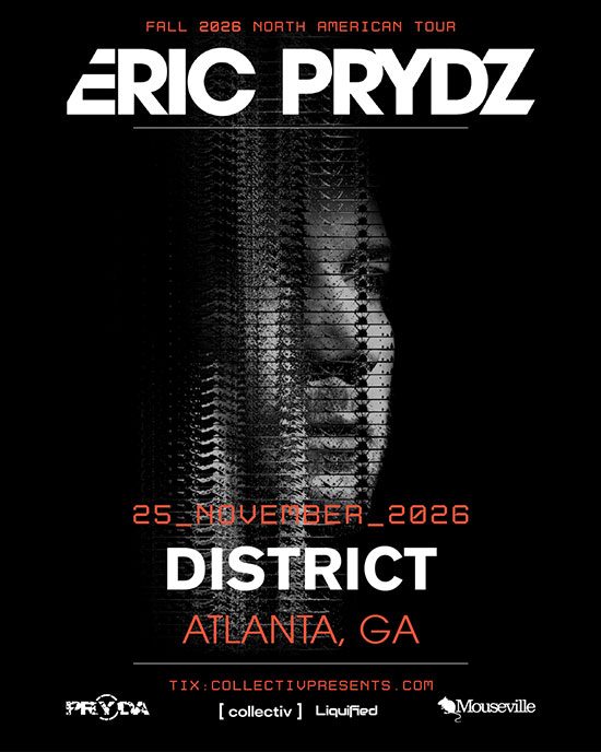 Bild der Quelle — Eric Prydz headlines at District Atlanta on Wednesday, November 25th!