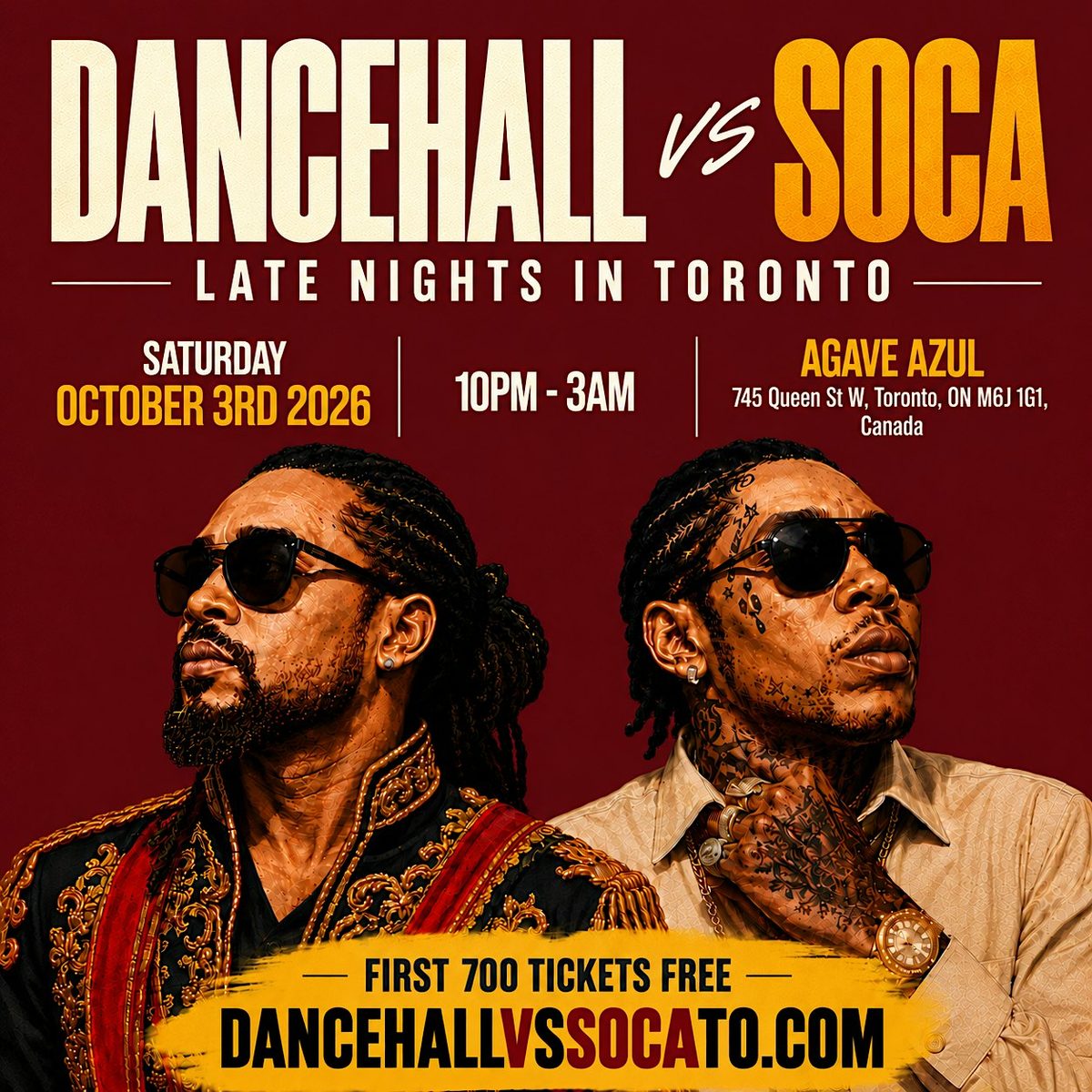Source image — DANCEHALL vs SOCA - LATE NIGHT PARTY IN TORONTO (FREE BEFORE 11PM)