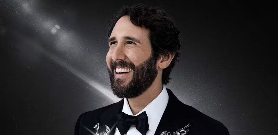 Source image — Josh Groban – Colosseum (Caesars Palace) — Noites: 3, 7, 9, 10 out/2026