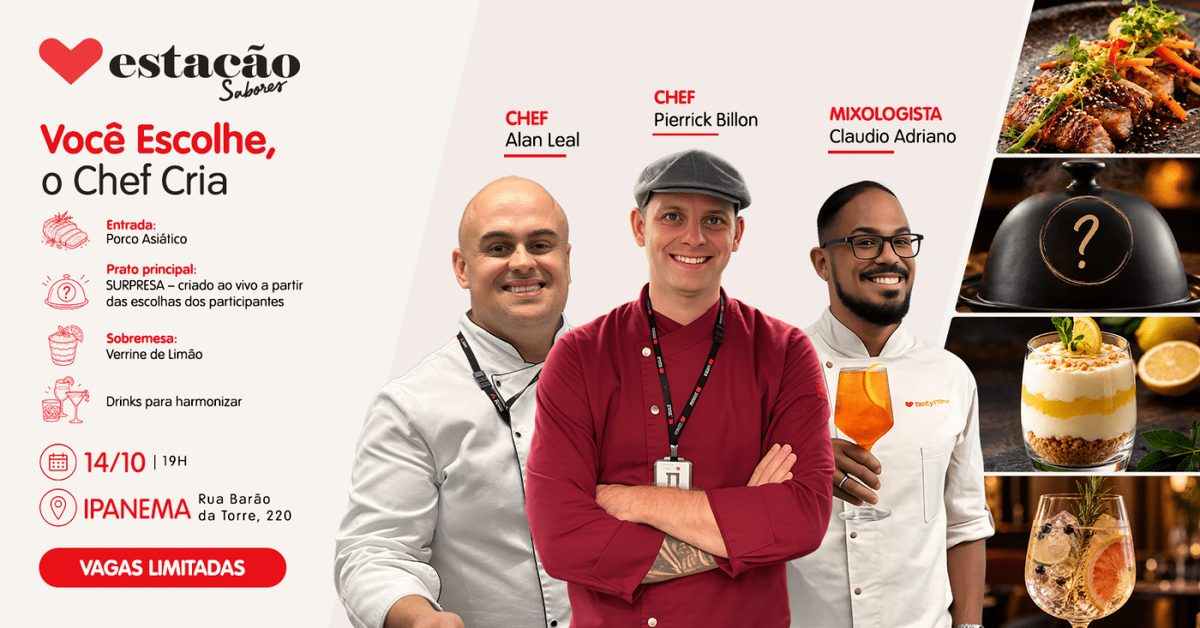 Imagen de la fuente — Você escolhe, o Chef cria