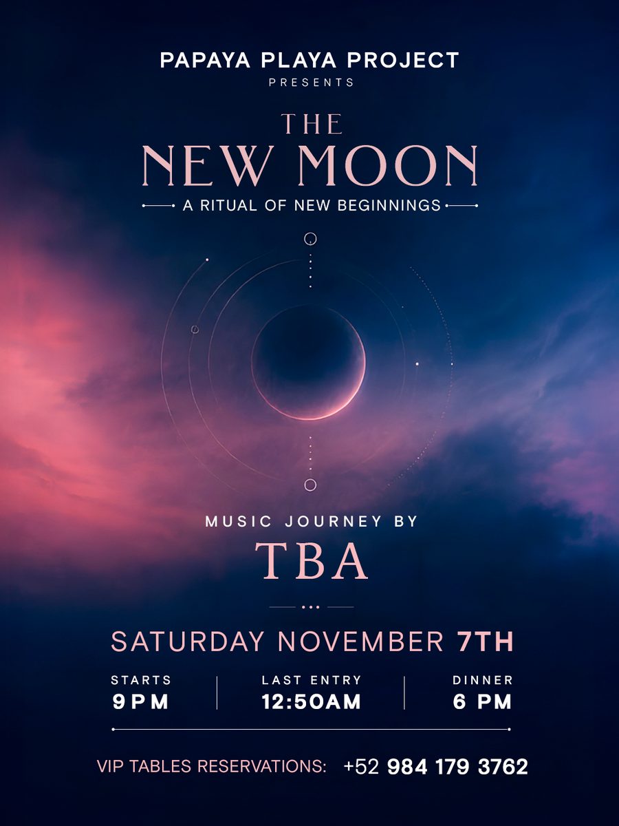 출처 이미지 — PAPAYA PLAYA PROJECT Presents THE NEW MOON