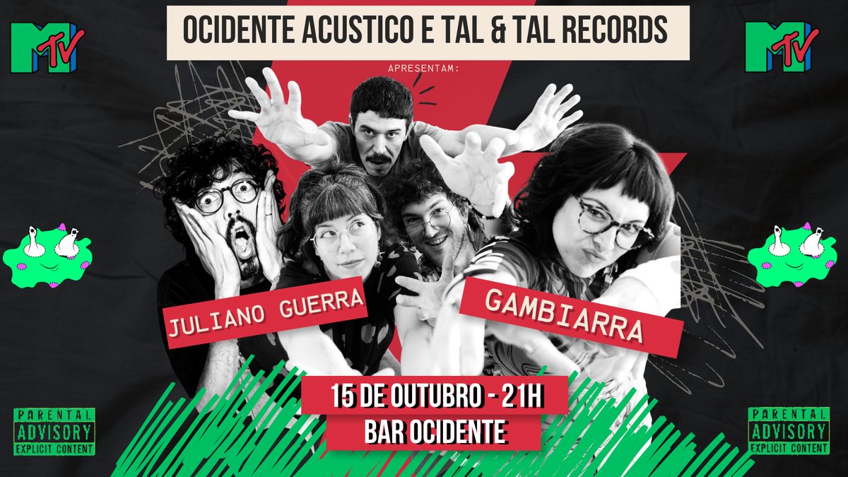 Immagine della fonte — Gambiarra e Juliano Guerra - "Ocidente Acústico"