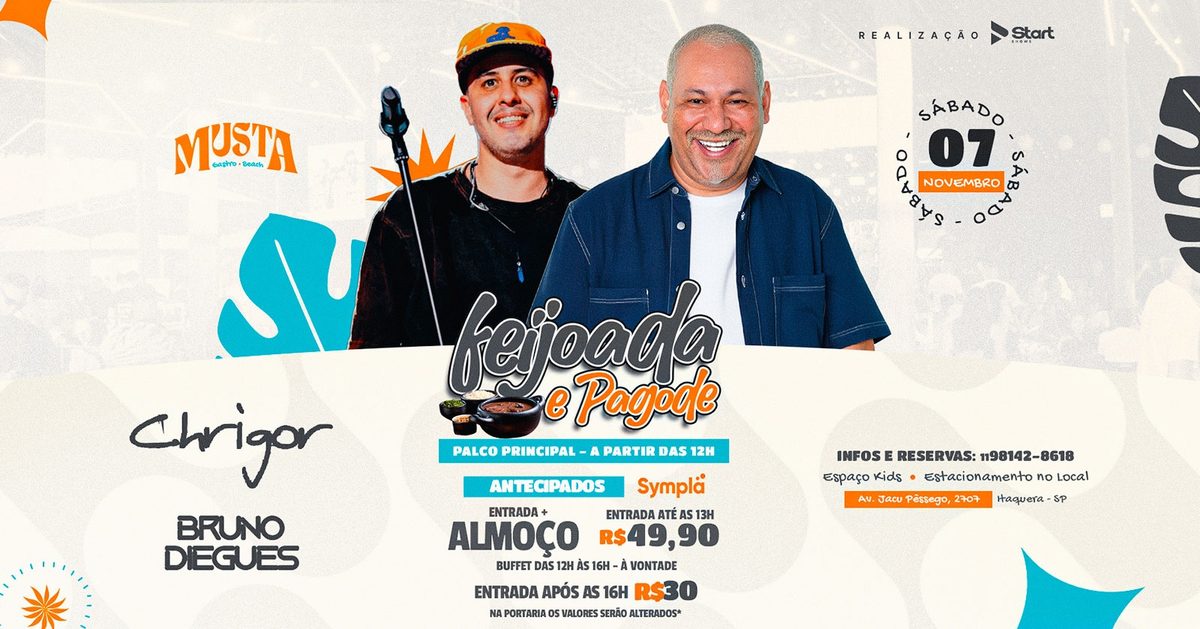 Imagem da fonte — BRUNO DIEGUES - CHRIGOR PALCO PRINCIPAL NO MUSTA GASTRO BEACH