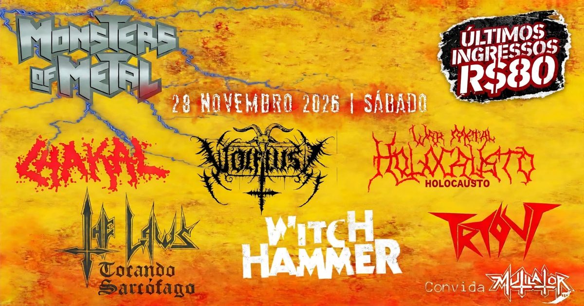 Imagem da fonte — Monsters of metal BH 2026
