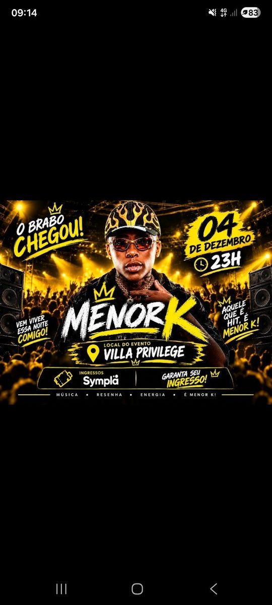 Imagen de la fuente — Show Menor K