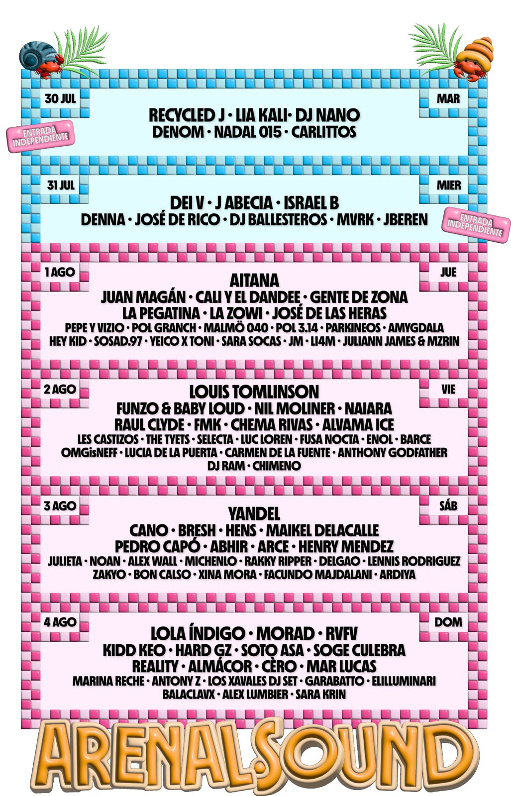 Flyer · 2024 — Arenal Sound